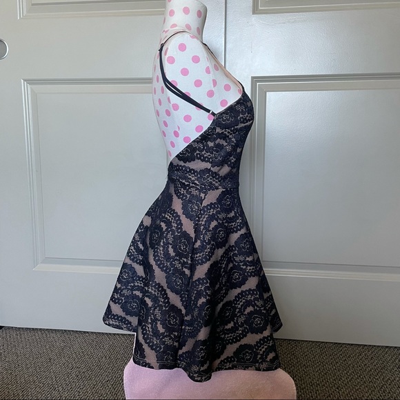 Angl Blue Lace Dress - Picture 2 of 4